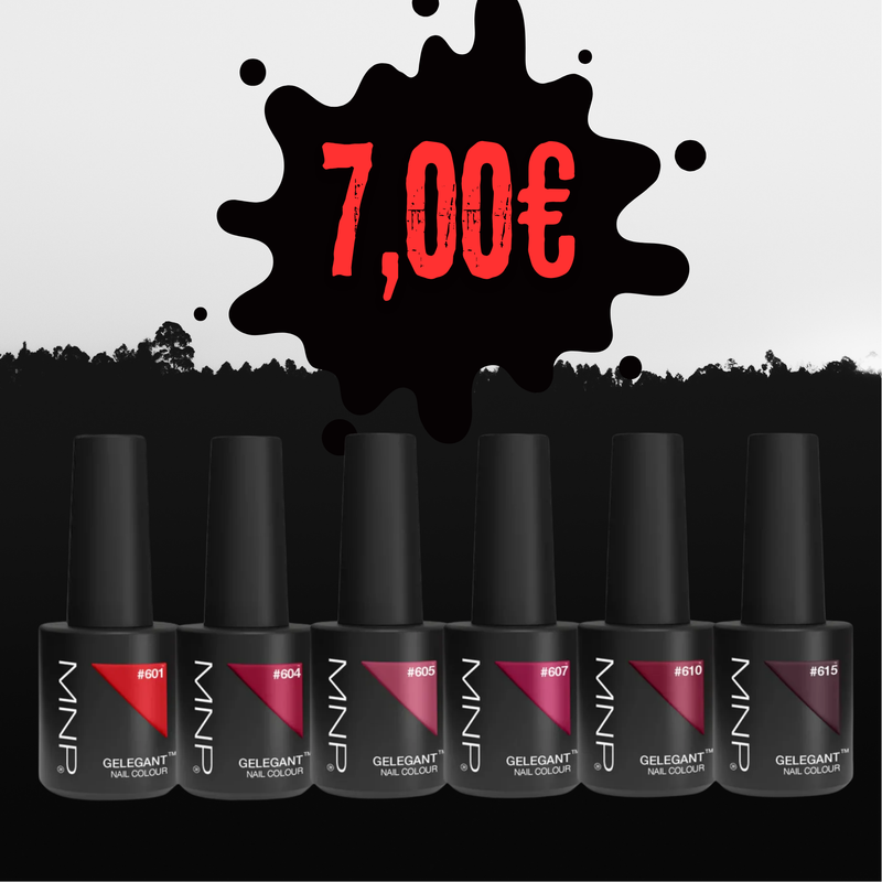 MESUADA MNP - GELEGANT™ Semipermanente gel polish 8 ml ROSSO | BORDEAUX