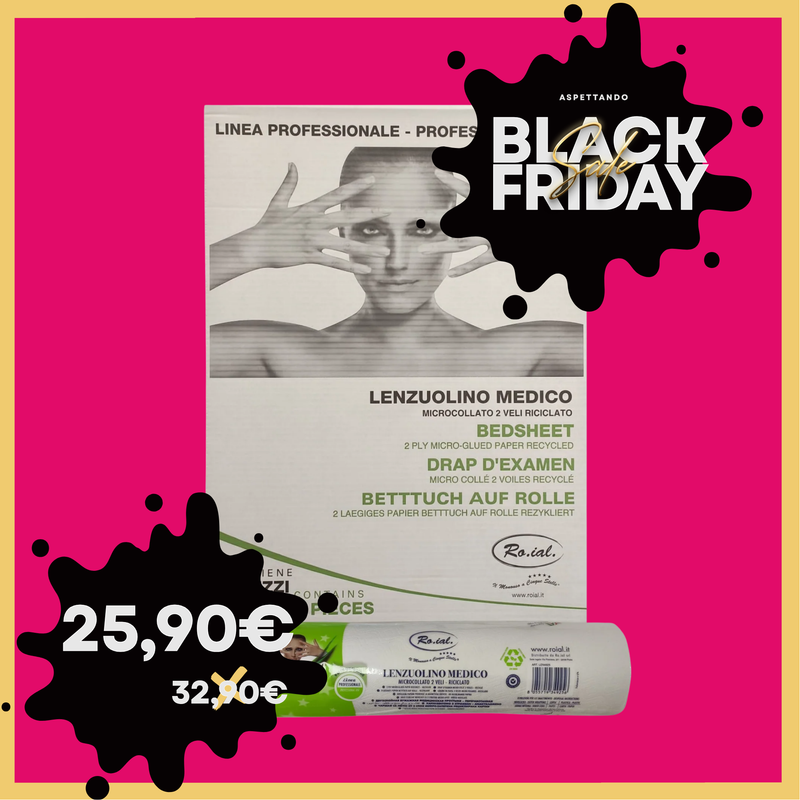 RO.IAL - live green lenzuolino carta lettino cartone X 6 pezzi