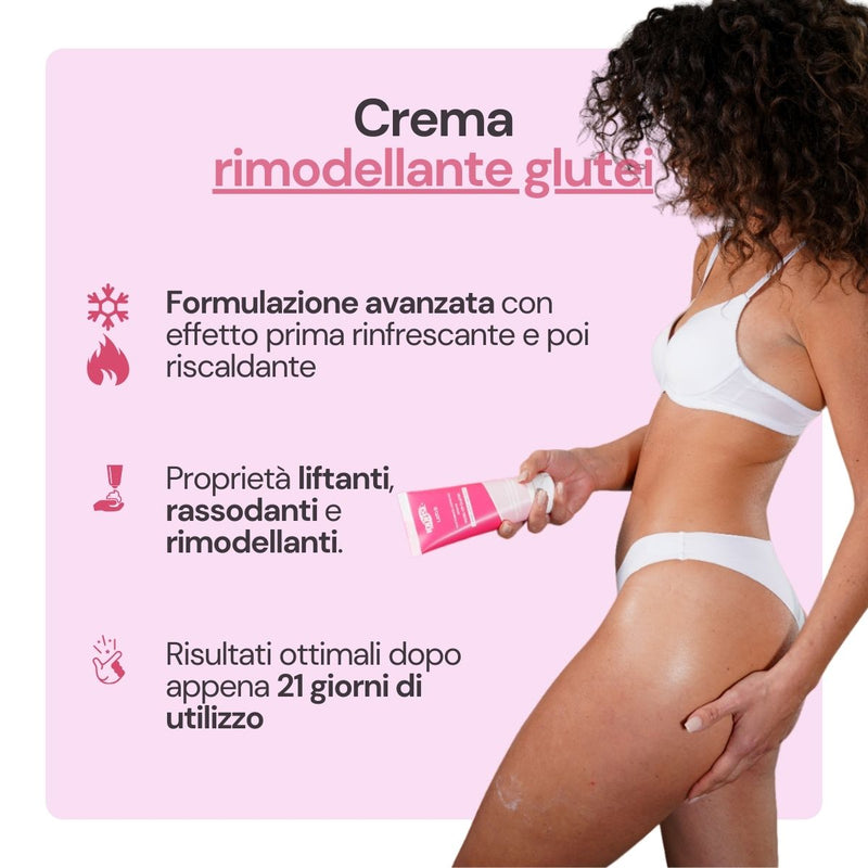 IODASE - Crema tonificante e rimodellante Glutei