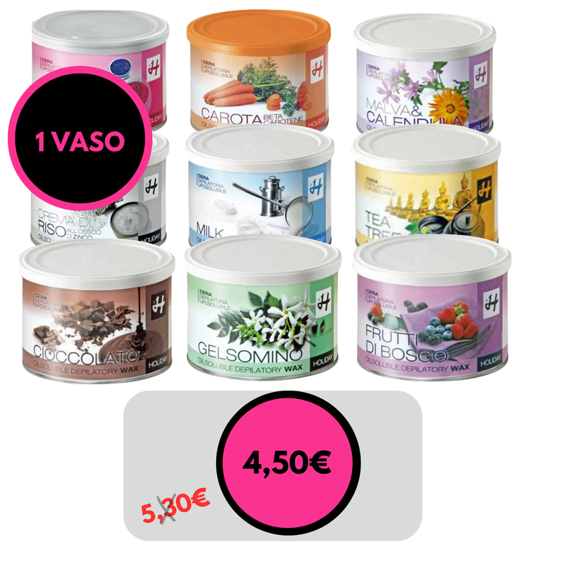 HOLIDAY - SPECIAL cera liposolubile vaso 400 ml