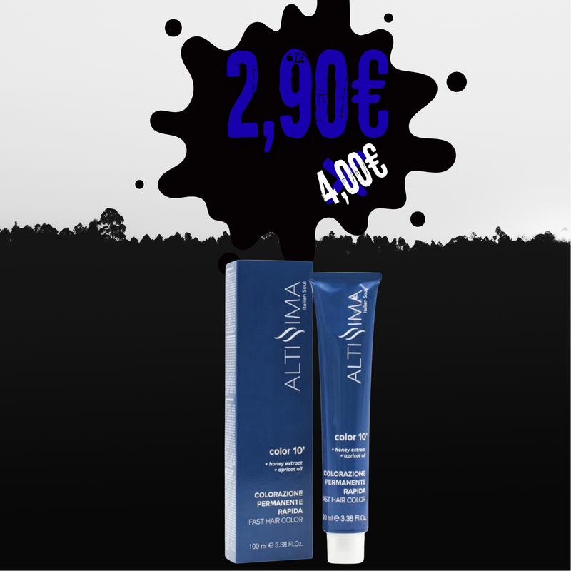 ALTISSIMA - Tinta permanente colorazione rapida 10 minuti tubo 100gr