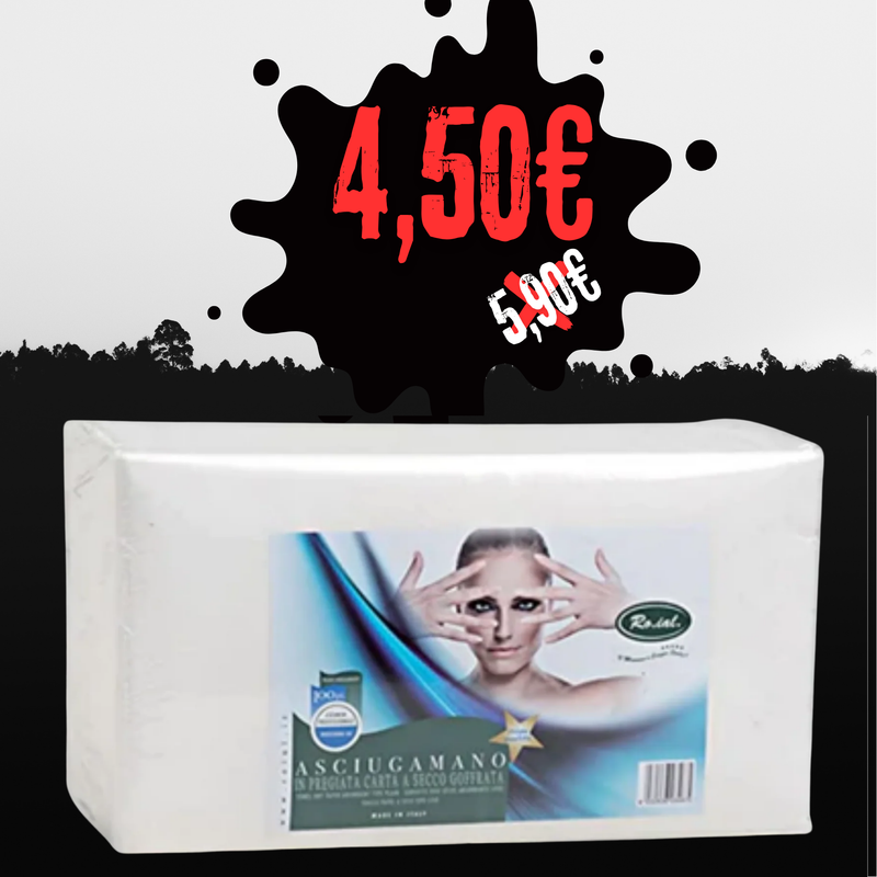 RO.IAL  - asciugamano carta goffrata 40x70 60 pezzi