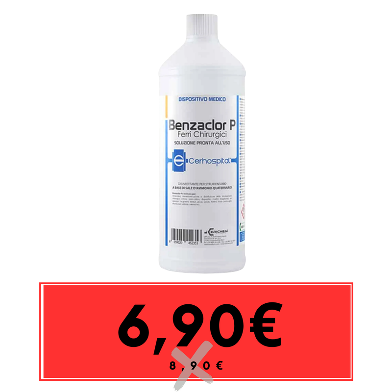 CERICHEM - benzaclor p ferri disinfettante strumenti 1 lt