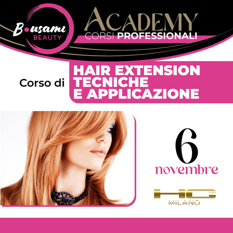 CORSO | Hair extension - Tecniche e applicazione | HC Milano