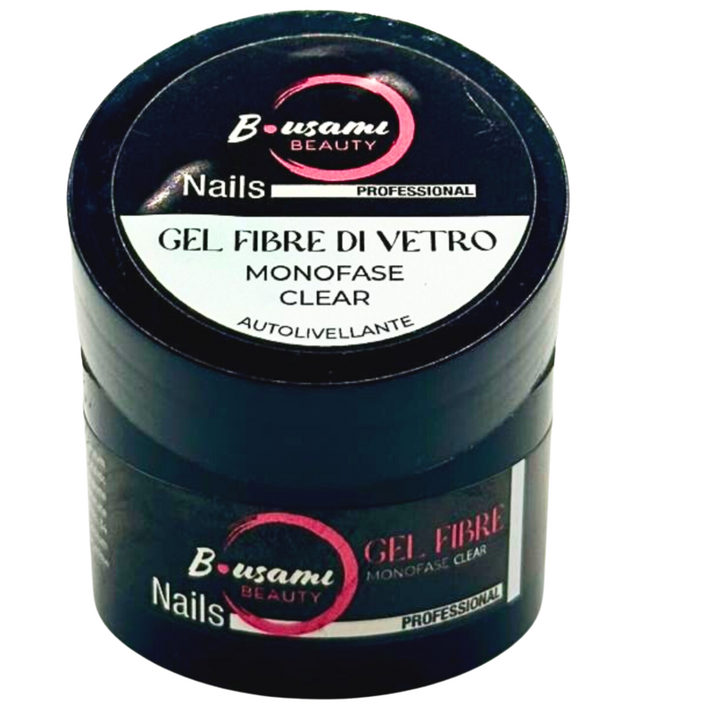 B.USAMI NAILS PROFESSIONAL - Gel costruttore in fibre di vetro 15 gr