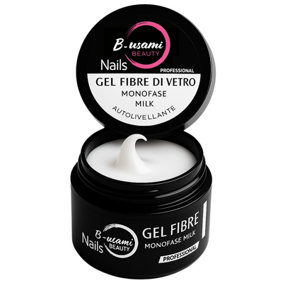 B.USAMI NAILS PROFESSIONAL - Gel costruttore in fibre di vetro 30 gr