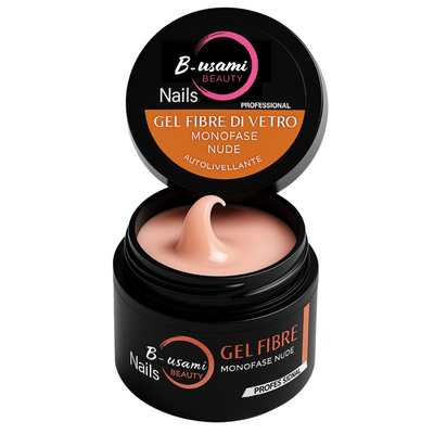 B.USAMI NAILS PROFESSIONAL - Gel costruttore in fibre di vetro 15 gr