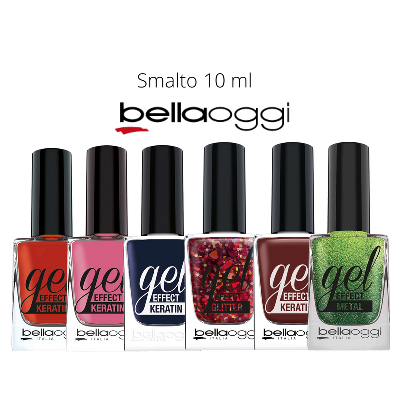 BELLA OGGI - Smalto classico Gel effect Keratin 10 ml