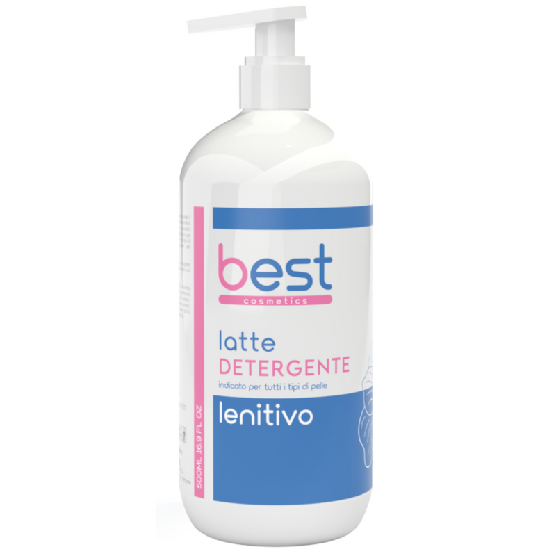 BEST COSMETICS - detersione - latte detergente lenitivo 500 ml