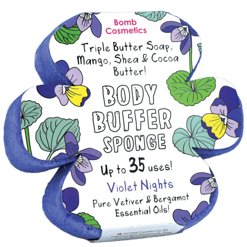 BOMB COSMETICS - Spugna sapone Violet Nights