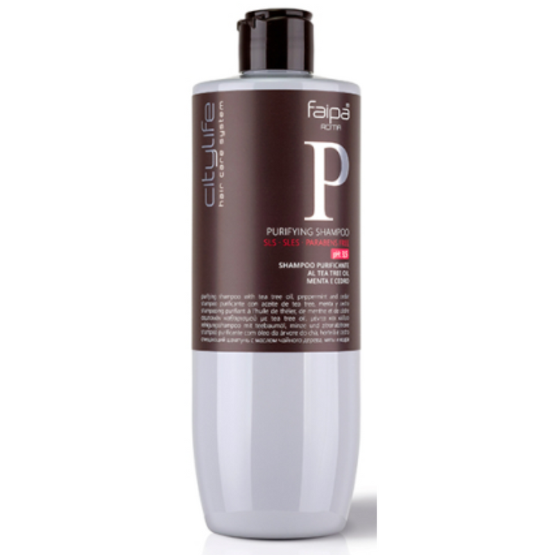 FAIPA CITYLIFE - purifyng shampoo purifcante per capelli grassi/con forfora 400 ml
