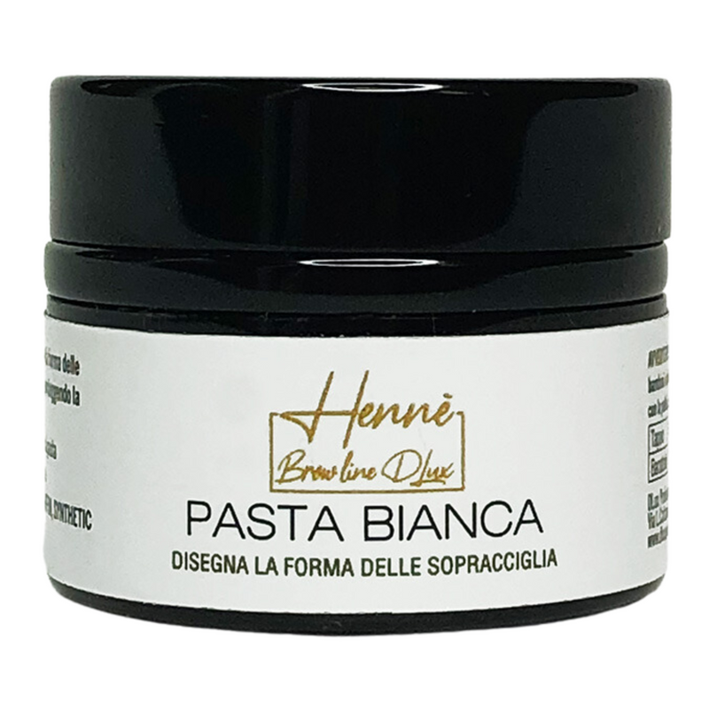 DLUX - Pasta bianca Henné Browline Dlux per sopracciglia