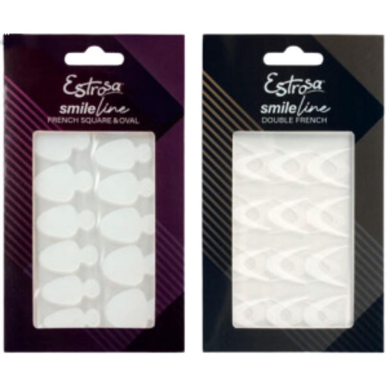 ESTROSA - Smile Line Formine in silicone French Square & Oval / Double French