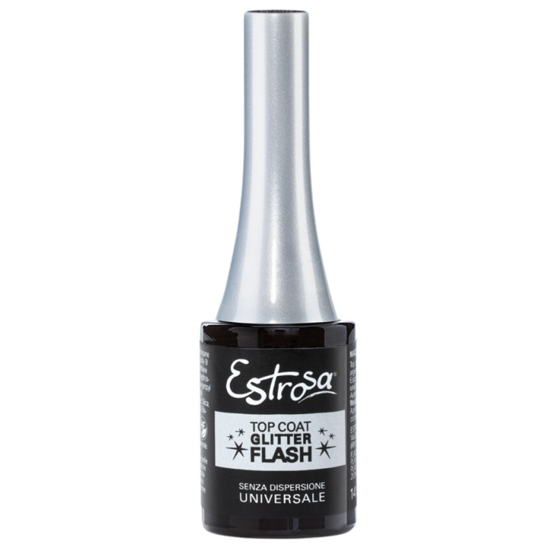 ESTROSA - Top Coat Glitter Flash senza dispersione 14 ml