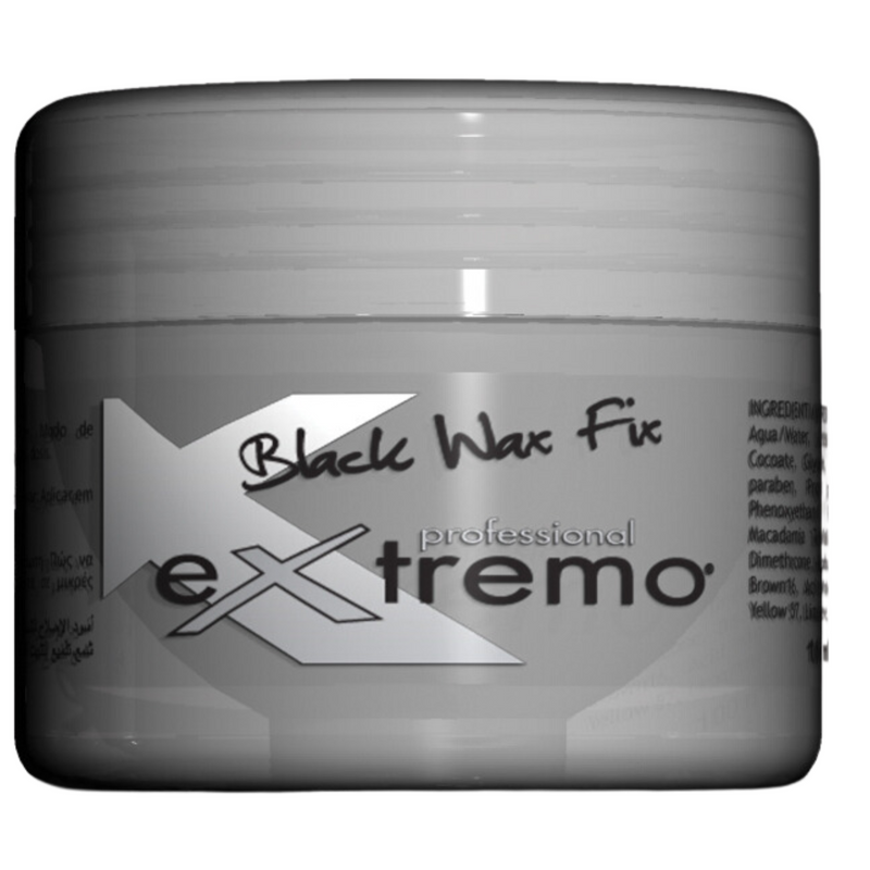EXTREMO - black wax fix effetto lucido nero extremo 100 ml