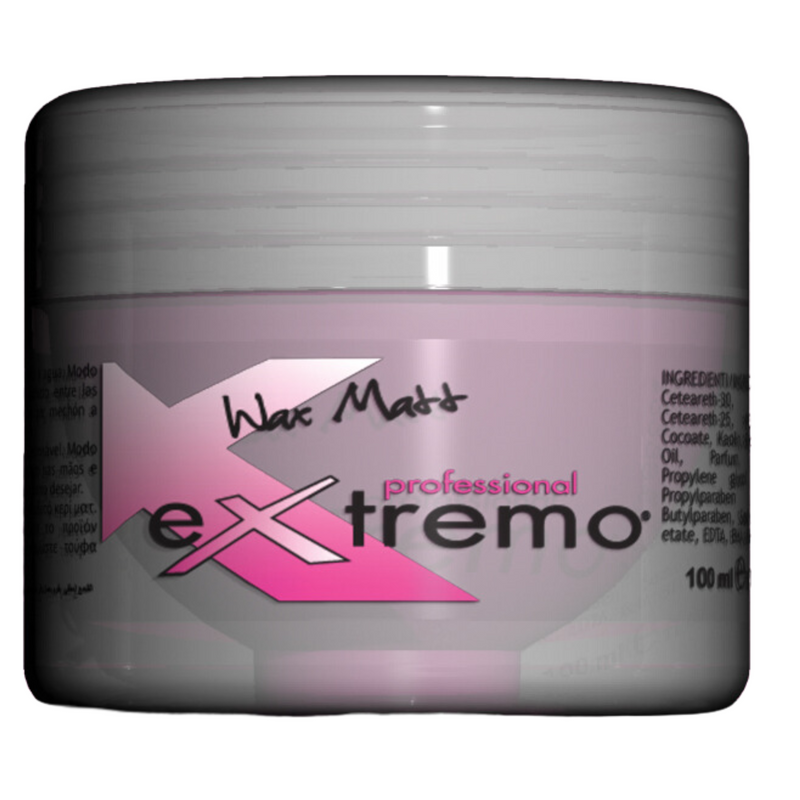 EXTREMO - wax matt Cera secca ad effetto opaco ideale per modellare 100 ml