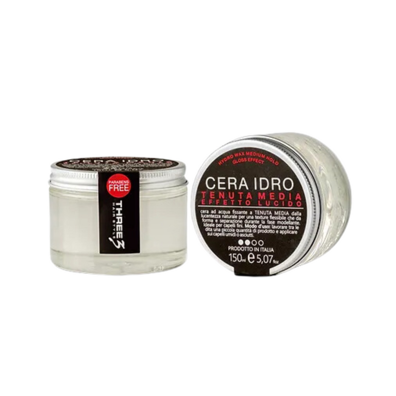 THREE 3 - Cera Idro MEDIA Effetto lucido 150ml