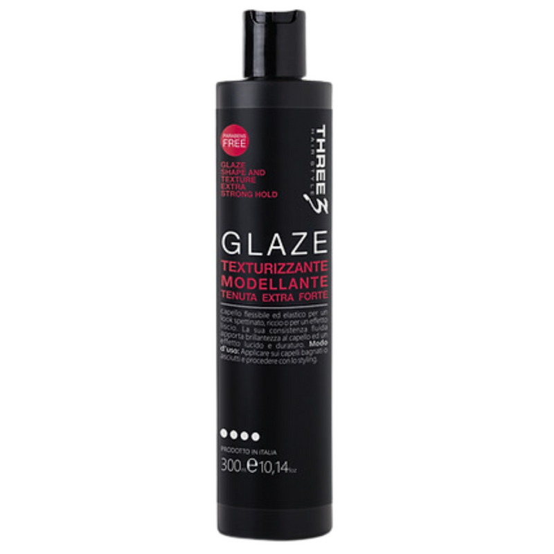 THREE 3 - Glaze Texturizzante Modellante tenuta extra forte 300ML