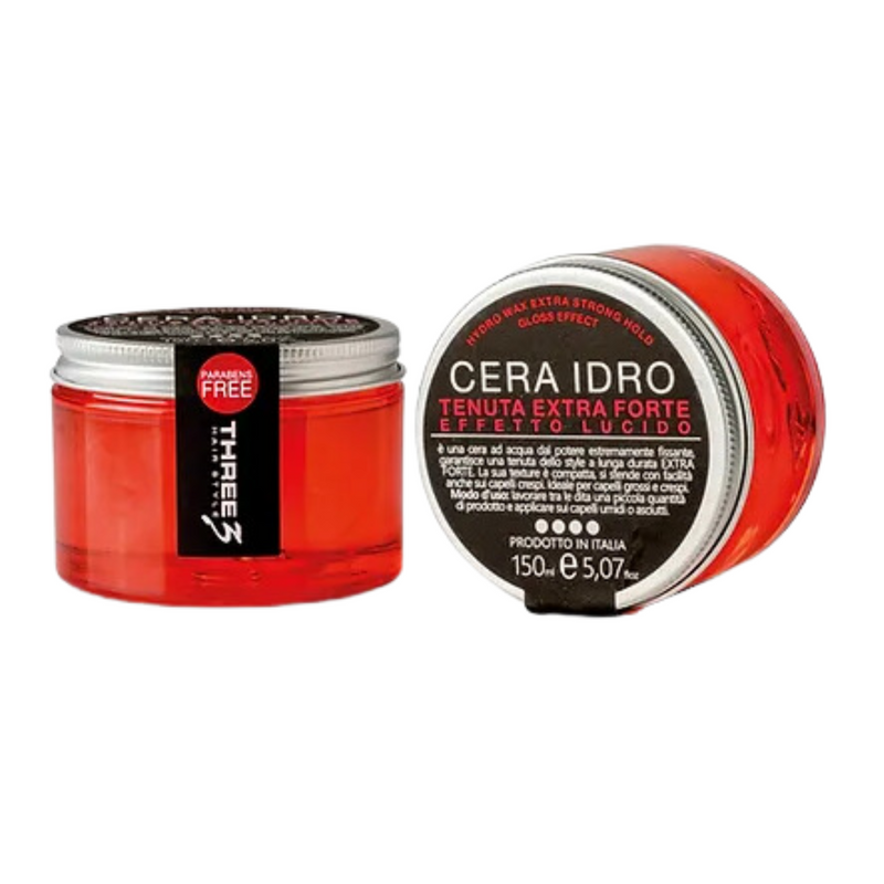 THREE 3 - Cera Idro EXTRA FORTE Effetto lucido 150ml