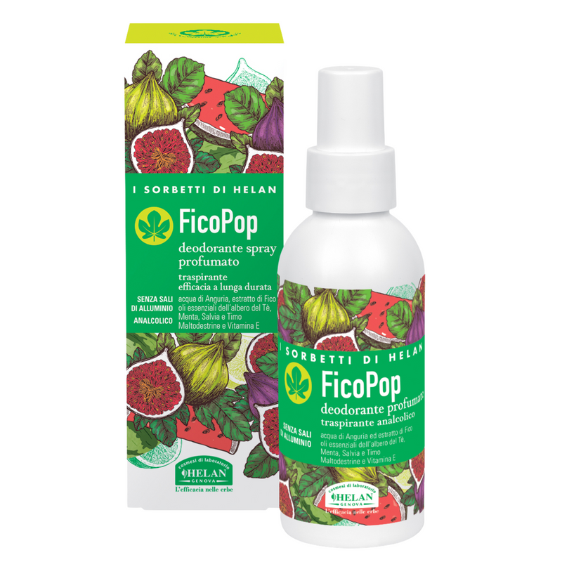 HELAN - I SORBETTI DI HELAN FicoPop Acqua Profumata Spray Rinfrescante Analcolica  100 ml