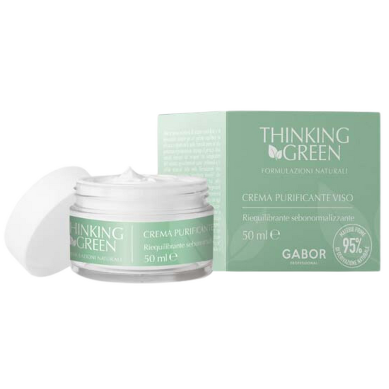 GABOR - thinking green Crema purificante viso Riequilibrante sebonormalizzante  50 ml