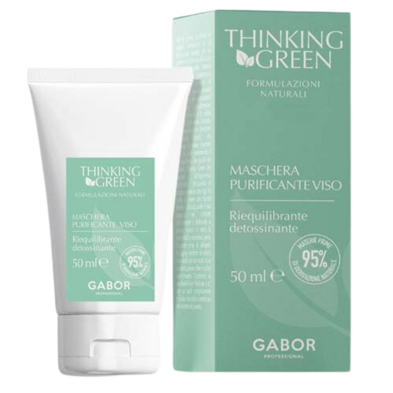 GABOR - thinking green Maschera purificante viso Protettiva lenitiva 50 ml