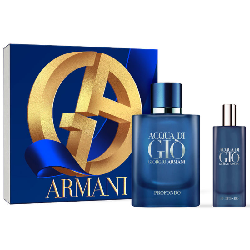 GIORGIO ARMANI - Acqua Di Giò Profondo Eau de Parfum Cofanetto 75ml + 15 ml