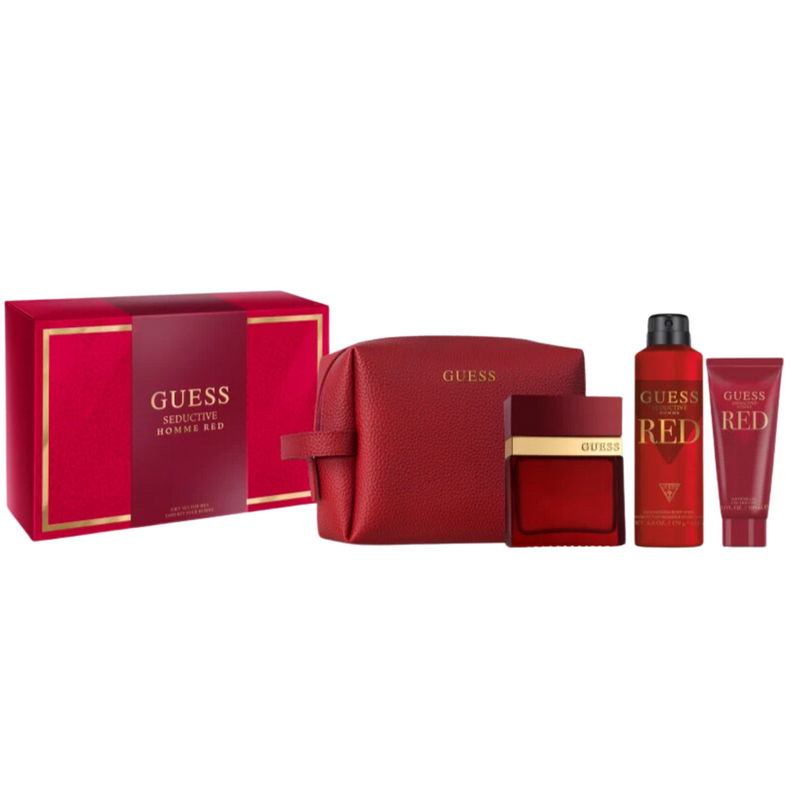 GUESS - Seductive Red – Cofanetto Eau de Toilette  100 ml + gel doccia + deodorante