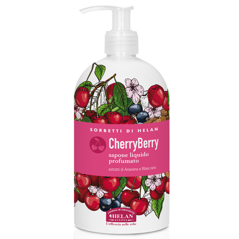 HELAN - I SORBETTI DI HELAN CherryBerry Sapone Liquido ProfumatoEau de Toilette 500 ml