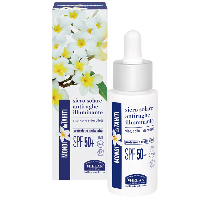 HELAN - MONOI DE TAHITI  NUOVO Siero Solare Antirughe Illuminante SPF50+