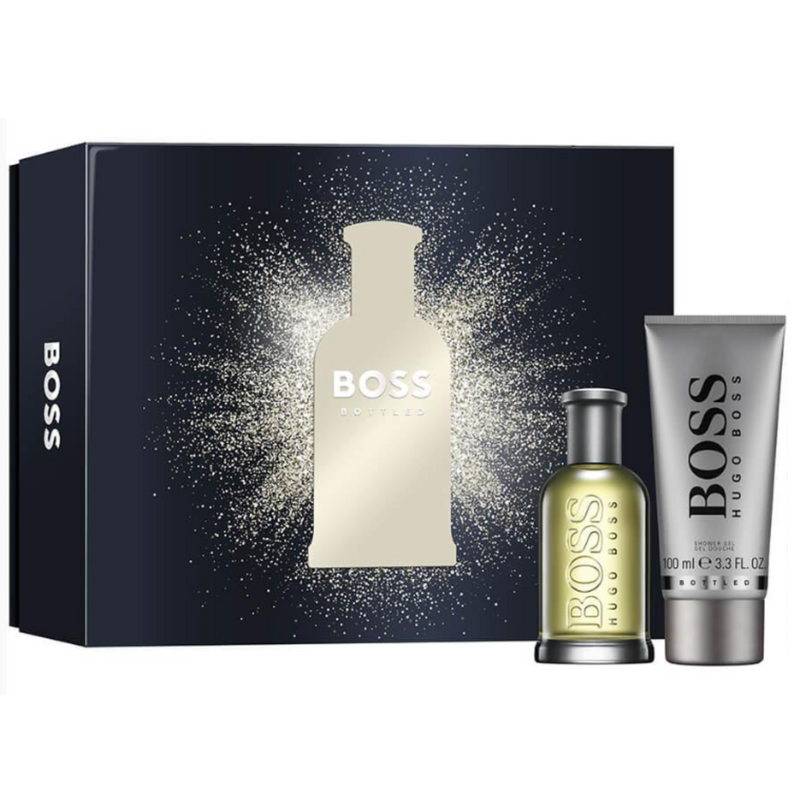 HUGO BOSS - Boss Bottled Eau de Toilette Cofanetto 50 ml + bagno doccia
