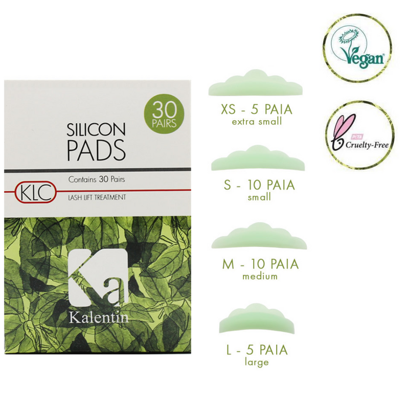 KALENTIN - Cofanetto pads vegani in silicone 60 pezzi (30 paia) - Mix