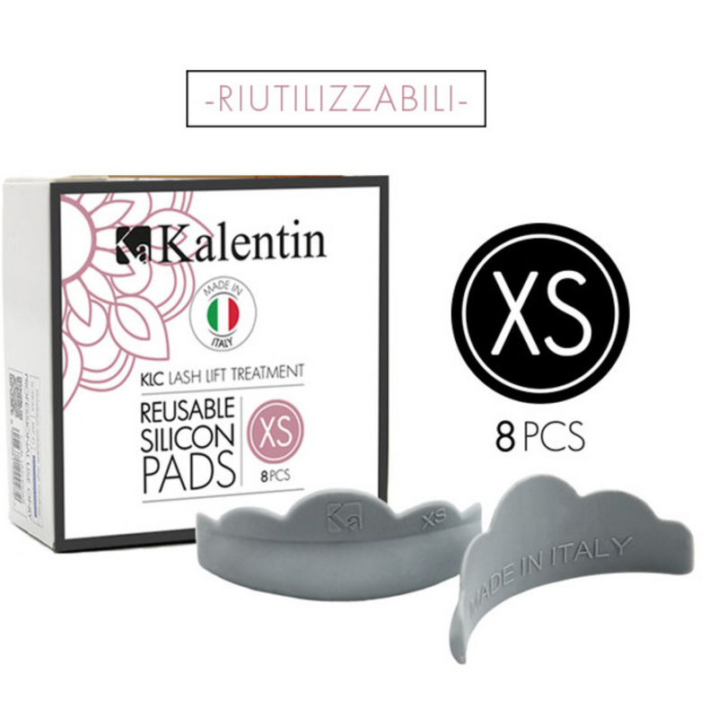 KALENTIN - Pads in silicone riutilizzabili XS - Box 8 pezzi