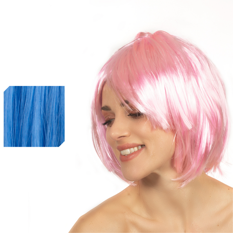 LABOR - Parrucca colore bluette
