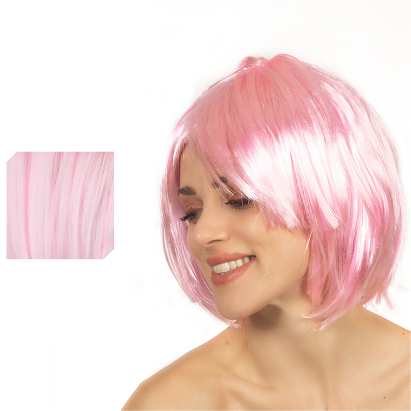 LABOR - Parrucca in poliestere Colore rosa