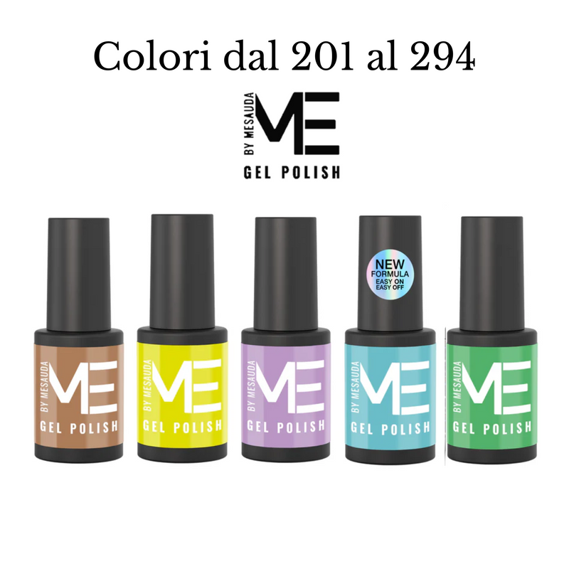 MESAUDA  -  semipermanente gel polish ME 5 ml  | colori 201 - 294