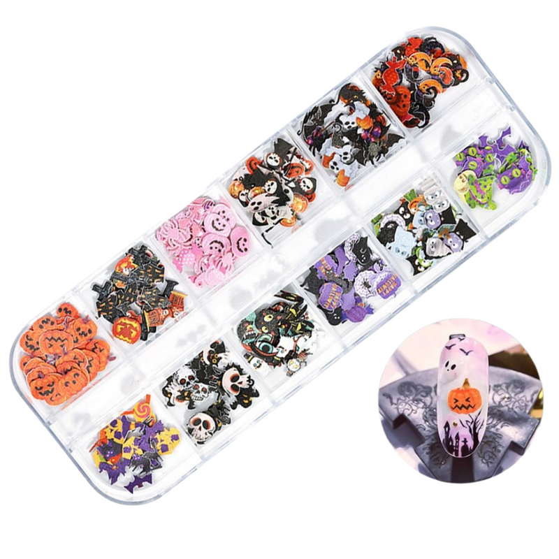 NAIL FOR - halloween deco paillettes  DC001