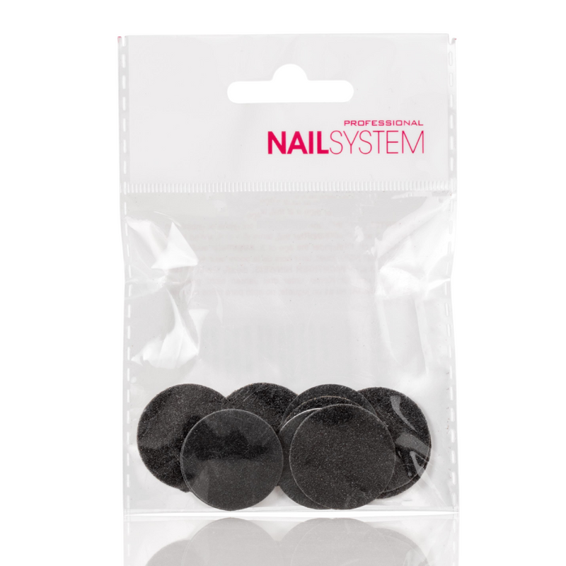 NAIL SYSTEM – Adesivi Leviganti Ø 30 mm | Set 30 Pezzi Grit 80/150/240