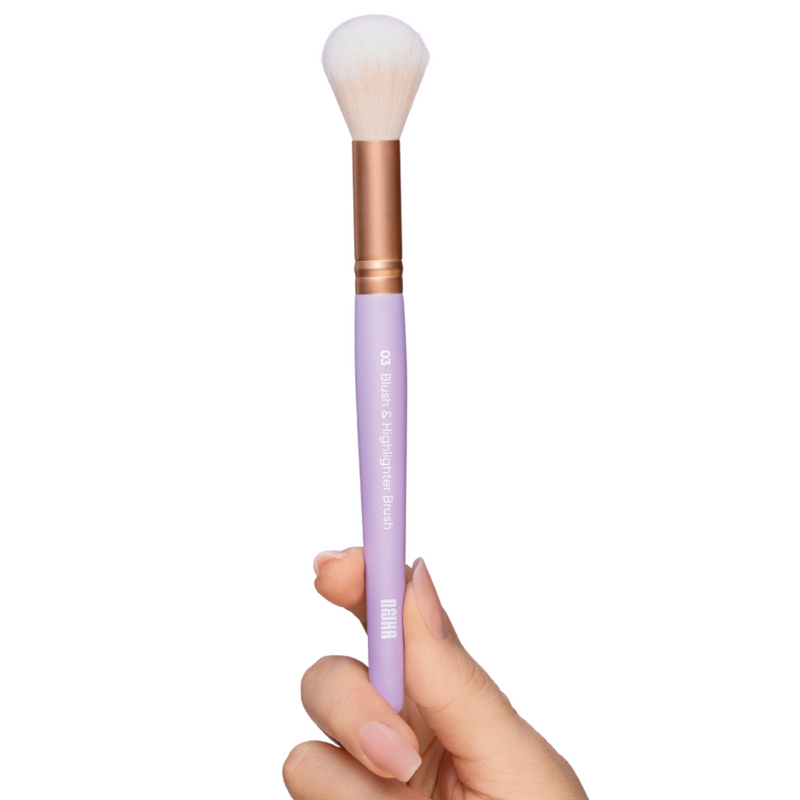 NEJHA - 03 Blush & Highlighter Brush – Pennello Blush