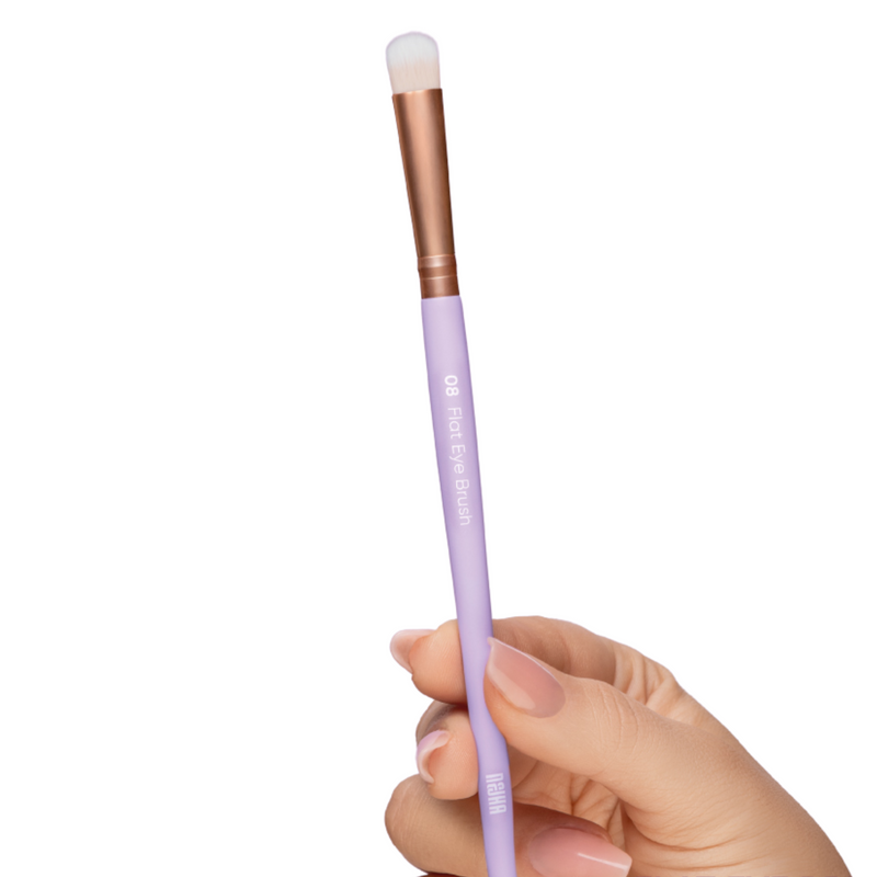 NEJHA - 08 Flat Eye Brush – Pennello Occhi Piatto