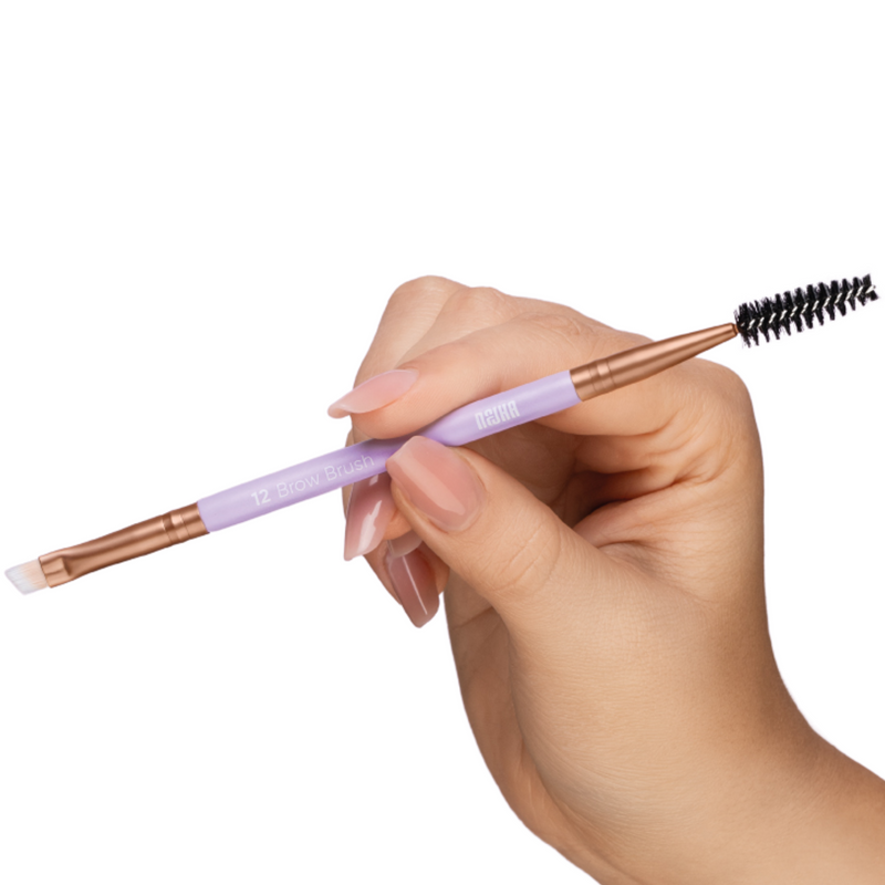 NEJHA - 12 Brow Brush – Pennello Occhi Sopracciglia