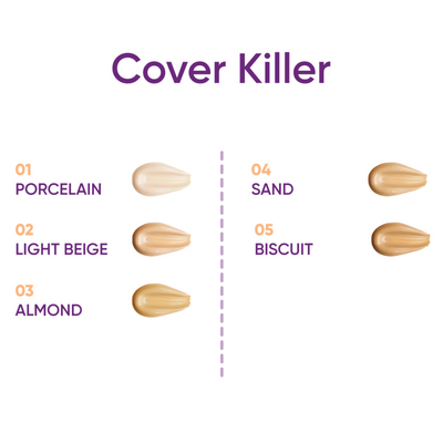NEJHA - Cover Killer – Correttore Occhi e Viso