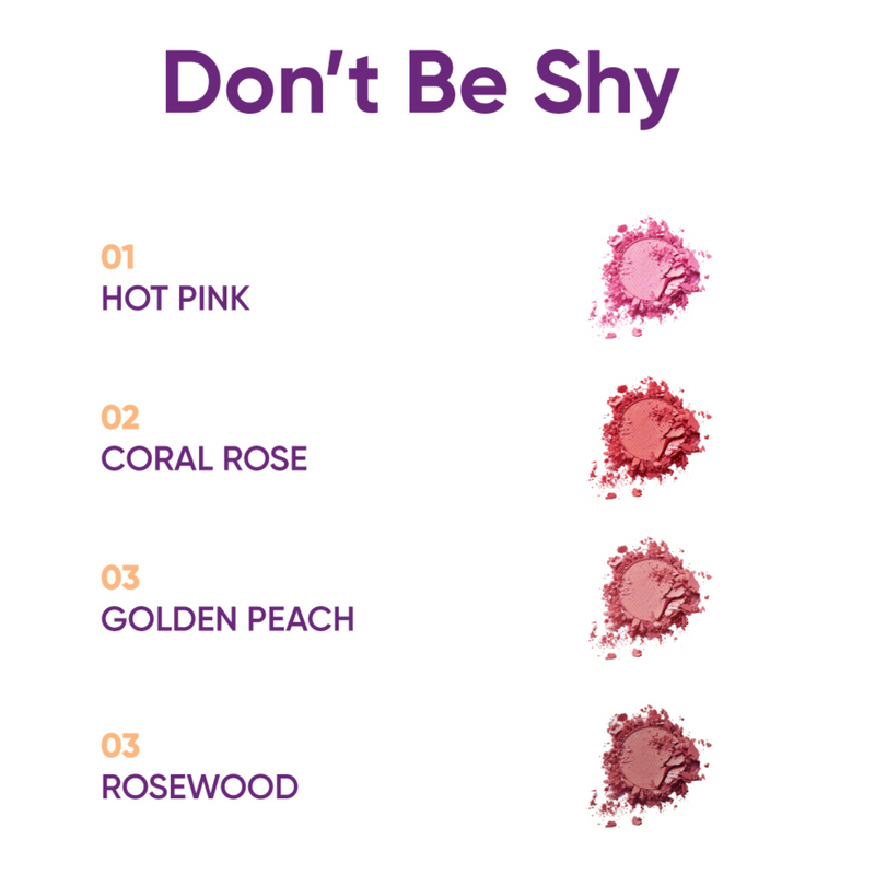 NEJHA - Don’t Be Shy – Blush in Polvere