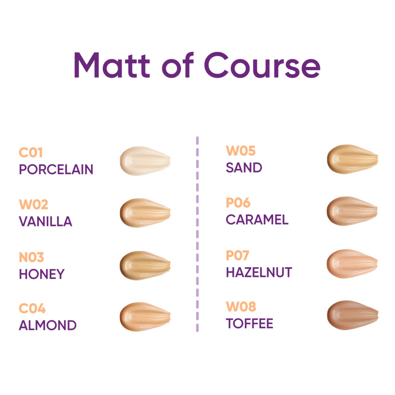NEJHA - Matt of Course – Fondotinta Matt