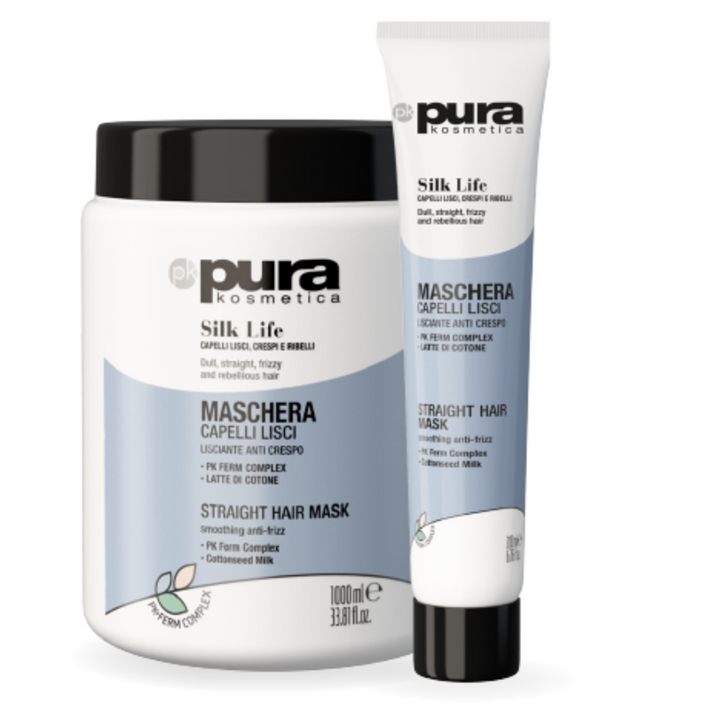 PURA KOSMETICA - Silk Life  Maschera Lisciante Anti Crespo