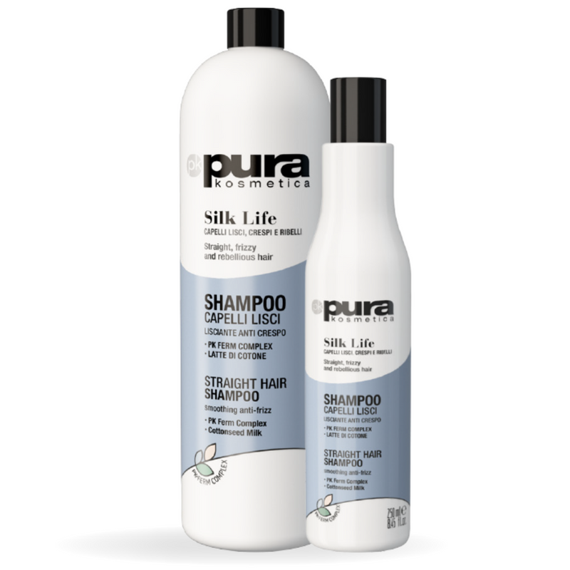 PURA KOSMETICA - Silk Life  Shampoo Lisciante Anti Crespo