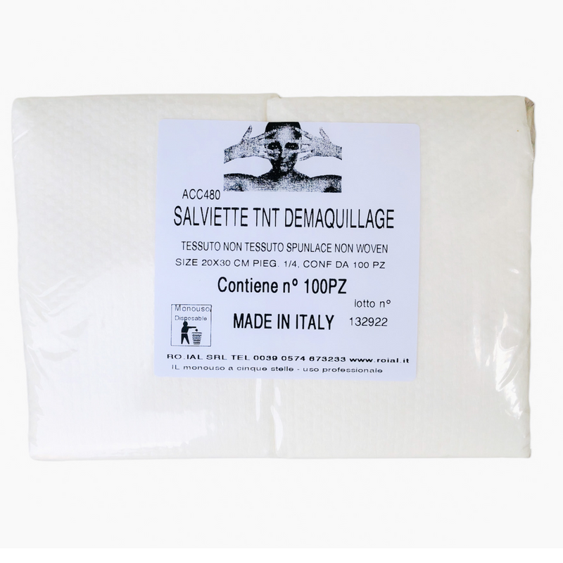 RO.IAL - kristal salviette TNT demaquillage 100 pz