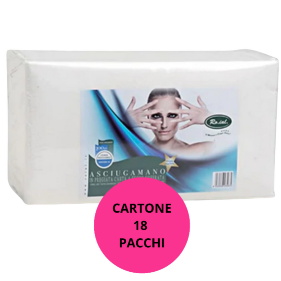 Scatola Di Asciugamani Piegati A V A Doppio Strato Da 4000 Unit&agrave;
