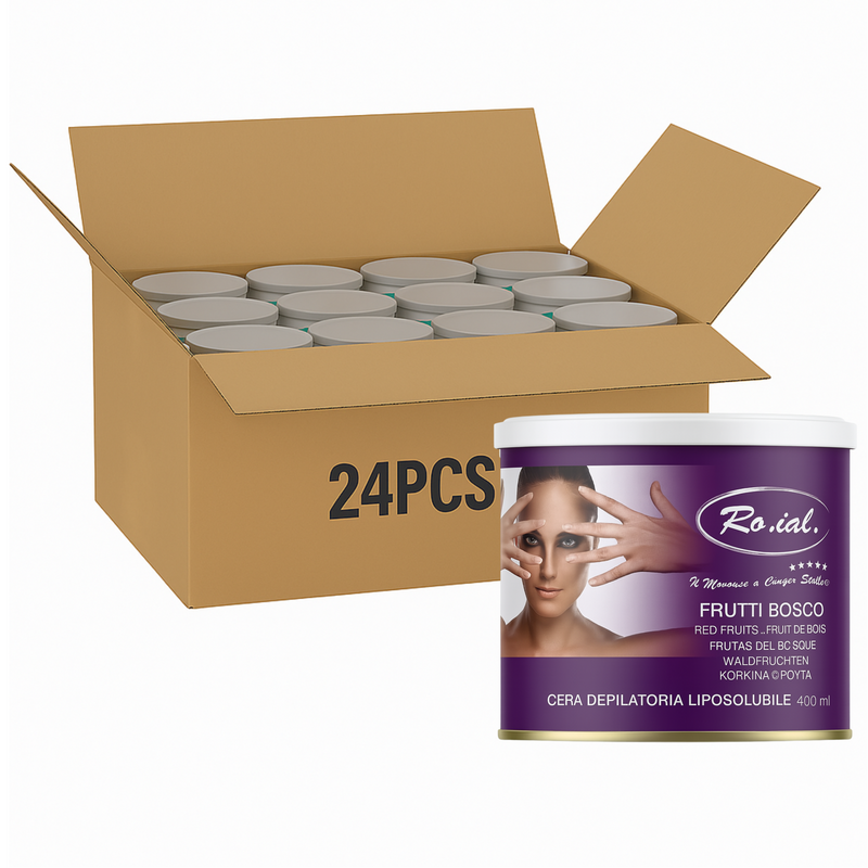 RO.IAL - cera liposolubile vaso 400 ml cartone 24 pz