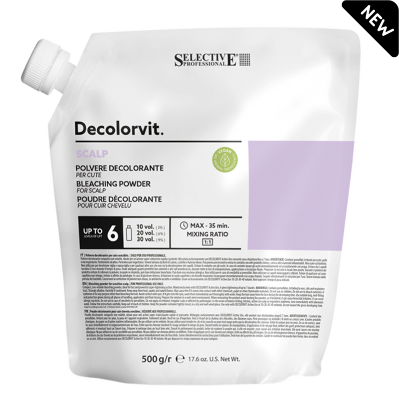 SELECTIVE  - Decolorvit decolorante Scalp schiariture in cute o su lunghezze particolarmente stressate 500 ml